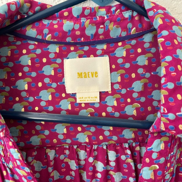 Maeve women’s blouse size 6 - Picture 3 of 3